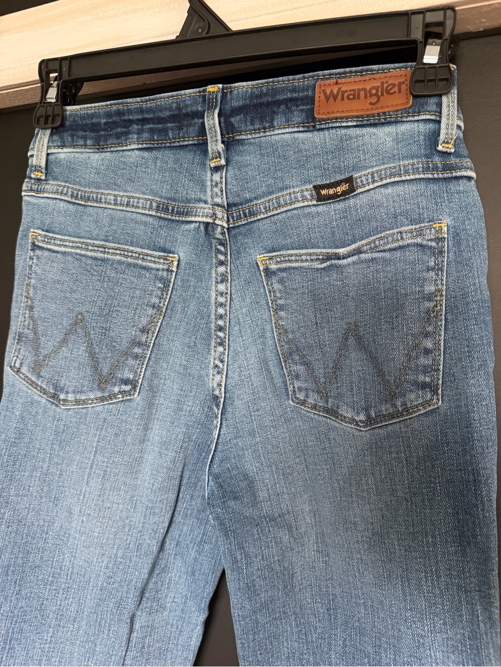 Wrangler High Rise Rodeo Jeans